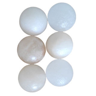 گوی ماساژ سنگ نمک قطر 4 بسته 6 عددی