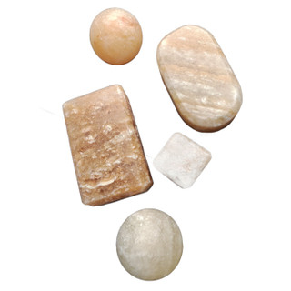 مجموعه سنگ نمک ماساژ بسته 5 عددی